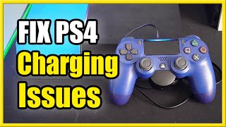 How to Fix PS4 Controller Not Charging 5 Reasons amp More [upl. by Anidene]