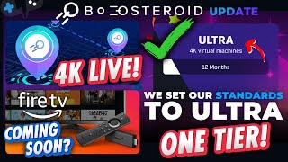 ONE TIER amp US 4K Servers are LIVE  BOOSTEROID News Update [upl. by Weisbart]