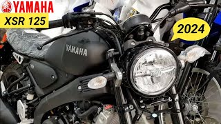 Yamaha XSR 125 New 2024 Model  Launch details in india  Price  Features  XSR 125 New Model [upl. by Suitangi621]