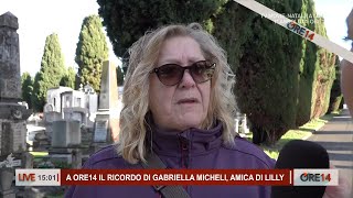 Il ricordo di Gabriella Micheli amica di Lilly  Ore 14 del 14122023 [upl. by Earlene]