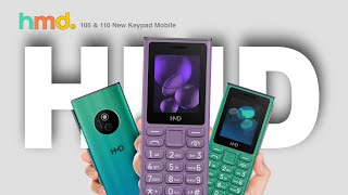 HMD 110 and HMD 105🔥New Keypad Mobile [upl. by Selohcin]