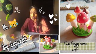 Diy clay craft ideas clay craft foggies homeart diyfarjana [upl. by Gilberte]