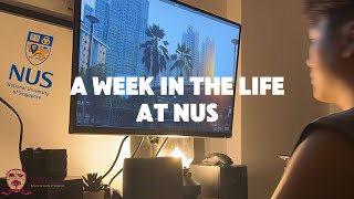 a week in the life of a uni student at NUS National University of Singapore [upl. by Barthel]