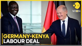 GermanyKenya labour deal Germany to open doors for Kenyan workers  WION [upl. by Mapel]