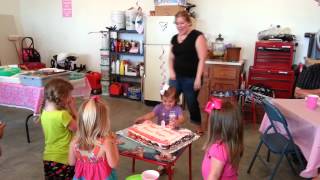 Reagans 2nd Birthday  Happy Birthday Song [upl. by Orrocos542]