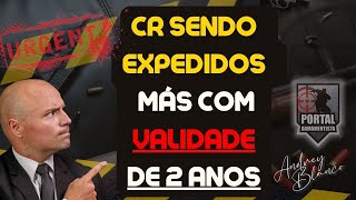 CR SENDO EXPEDIDOS  MAS COM VALIDADE ERRADA [upl. by Nue]