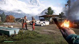 PS4 Far Cry 4 Free Roam 1 [upl. by Latnahs]