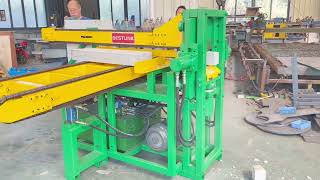 Automatic cube splitting machine stone splitter whatsapp008613600966313 [upl. by Eimmelc875]