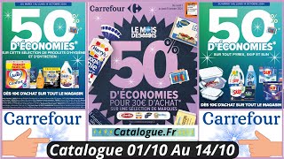 Nouveau Catalogue Carrefour De La Semaine Prochaine Bon Plan Chez Carrefour Du 011024 Au 141024 [upl. by Ainesej]