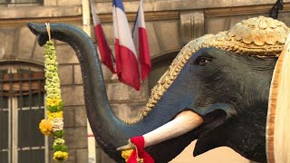 A Paris la communauté hindoue célèbre le dieu Ganesh [upl. by Esbenshade]