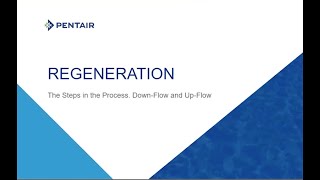 Pentair Regeneration Process Training Presentation  Part 2 [upl. by Tniassuot353]