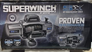 Superwinch SX Series Winch Unboxing Install and Features [upl. by Inez]