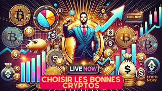 LIVE ON DÉCOUVRE ET CLASSE VOS CRYPTOS PÉPITES 🔥 FORME TOI COMME UN PRO EN CRYPTO 🎁 [upl. by Anana855]