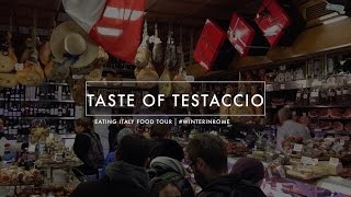 Eating Italy Testaccio Food Tour Rome [upl. by Ettezil291]