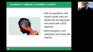 Managing Clients Comorbidity of substance use and mental health disorders by Steve Phelps LPC [upl. by Synned221]