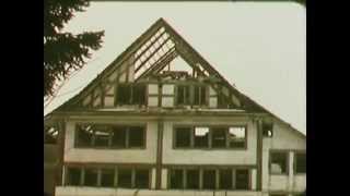 Laupen im Zücher Oberland Strassenbau und Hausabbruch 1973 [upl. by Arahsat371]