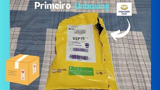 O Primeiro Unboxing Do canal [upl. by Assir767]