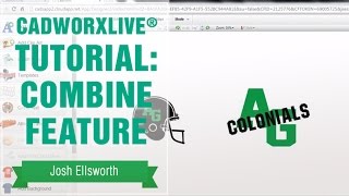 CadworxLIVE® Tutorial Combine Feature [upl. by Laehplar]