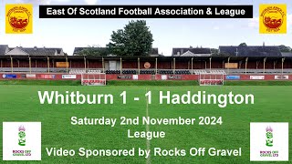 Whitburn v Haddington 2112024 [upl. by Alyss]