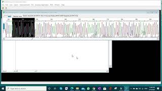 Bioedit bioinformatics tools expression mean sequence analysis [upl. by Frederique]