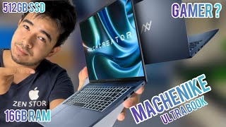 Unboxing Laptop Machenike Ultrabook I511320h 25k 16 16Gb RAM 512Gb SSD Tipo Gamer [upl. by Obmar]