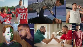 Travis Kelce Commercials Compilation All Ads Review [upl. by Eelyme94]