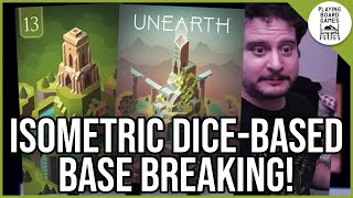 Can our dice break these isometric bases UNEARTH Board Game Gameplay [upl. by Enej]