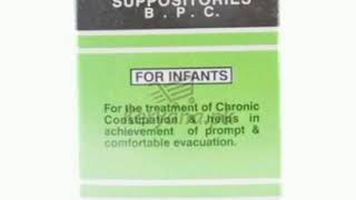 Glycerine Suppositories for infants [upl. by Tireb]