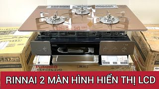 Rinnai Âm Kính Cao Cấp Size 75Full Inox2 Màn Hình Hiển Thị LCD  Hiền Hàng Nhật 0389277242zalo [upl. by Euqinwahs]