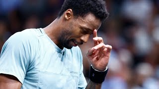 UTS Oslo 2024 Gael Monfils is disqualified from tennis event over playful incident [upl. by Hiltan]