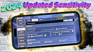 NEW 2024 UPDATED SENSITIVITY amp HUD SETTINGS  COD MOBILE [upl. by Greeson]