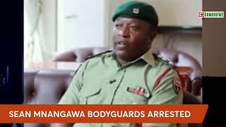 WATCH LIVE Sean Mnangagwas bodyguards arrested in Bulawayo [upl. by Etnod]