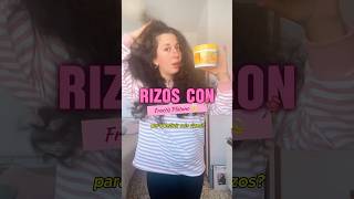 😱RIZOS DEFINIDOS CON ESTE PRODUCTO rizos peinados pelo cabello [upl. by Okimuk]