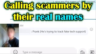 Calling Scammers by their real names [upl. by Nahshon]