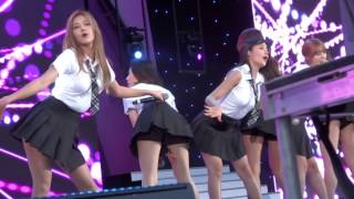 AOA  Miniskirt  KTMF 2016 fancam [upl. by Adidnere]