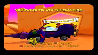 Wacky Races Starring Dastardly And Muttley PS2 Lose And Win Cutscenes [upl. by Hsac956]