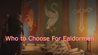 Who Should you Choose for Ealdorman of Lincoln in Lincolnshire  Assassins Creed Valhalla [upl. by Ojok344]