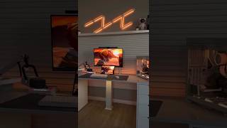 Insane Minimalist Gaming Setup 2024  Clean amp PowerfulRGBSetup shorts viralvideo gamerlife [upl. by Eilyac]