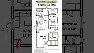 30x50 house plan home homedesign housedesign houseplans homeplan floorplan shorts reels [upl. by Emiatej]