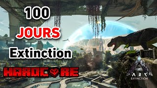 Jai survécu 100 Jours en Hardcore sur Extinction ARK moddé [upl. by Mosenthal]