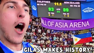 I Saw GILAS HISTORIC FIBA WIN LIVE First Ever Gilas Game [upl. by Fraser320]