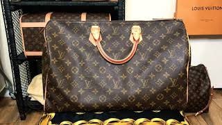 Louis Vuitton Speedy 40  Vachetta replacement  read description please [upl. by Aikahs]