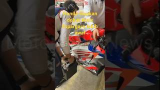 Aleix Espargaro lakukan debut dengan Honda lebih awal shortvideo aleixespargaro honda [upl. by Euqinorev]