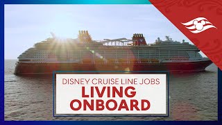 Disney Cruise Line Jobs  Living onboard [upl. by Hannasus]