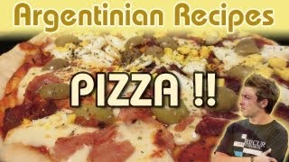 🍕 BEST ARGENTINIAN PIZZA RECIPE  itsLean [upl. by Nnave789]