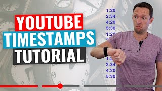 How to Add YouTube Timestamp Links YouTube Chapters Tutorial [upl. by Nnyllatsyrc770]