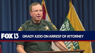 Sheriff Grady Judd Polk County attorney arrested for theft of over 100k [upl. by Downing484]