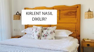 Fermuarlı Yastık KılıfıKırlent DikimiDetaylı Anlatım How to Make a Pillow [upl. by Aimek]