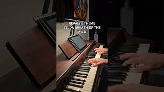 Revalis Theme  Zelda Breath of The Wild gaming nintendo piano viral zelda [upl. by Aundrea411]