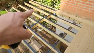 Millboard Balcony Walk Out  Phase 2 Day 5  Decking Frame Build [upl. by Damek]